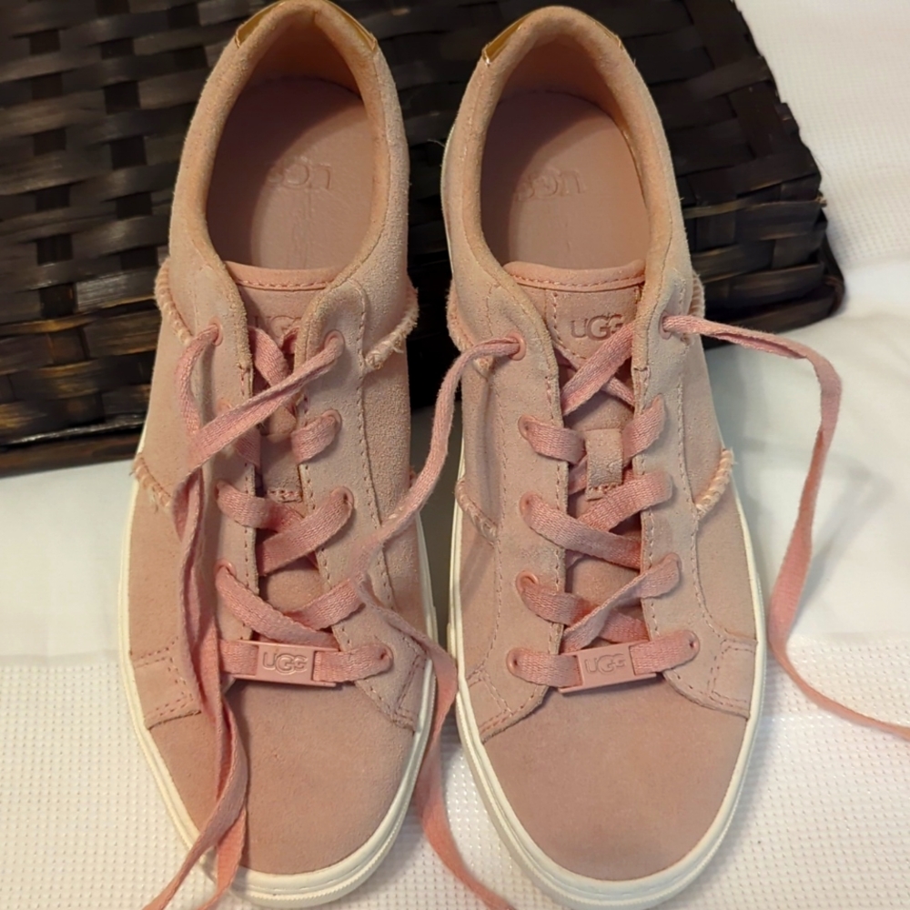 UGG pink casual atheleisure shoes